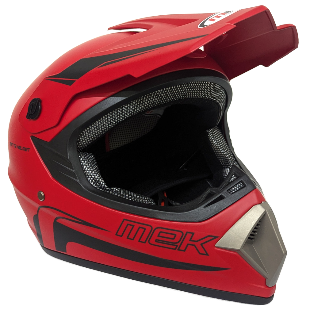 Cross Helmet MATTE Shell Matte Red