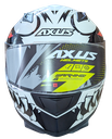 CASCO PARA MOTOCICLISTA CERRADO ANGRY WHITE XL