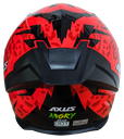 CASCO PARA MOTOCICLISTA CERRADO ANGRY RED XL