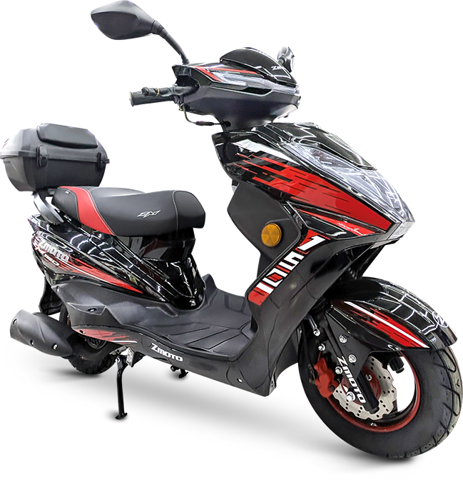 ZM 150 (ROJO CON NEGRO)