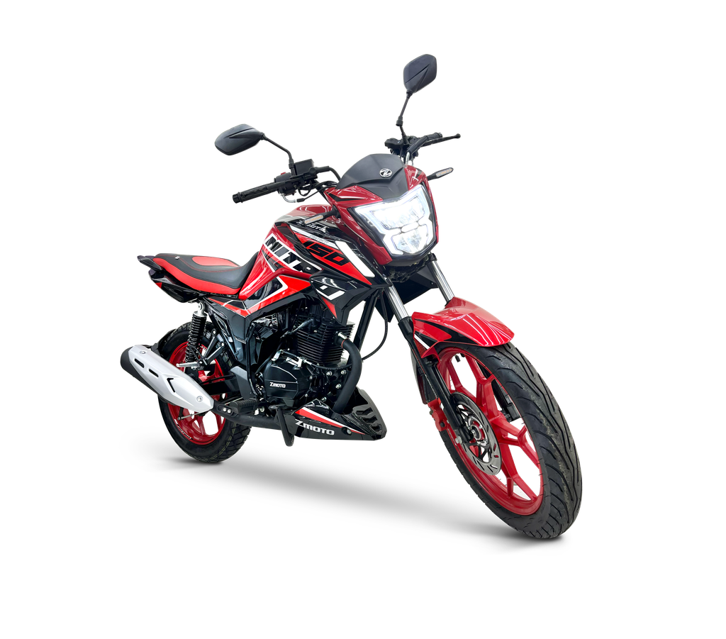 ZMOTO NITRO150R (Rojo con Negro)