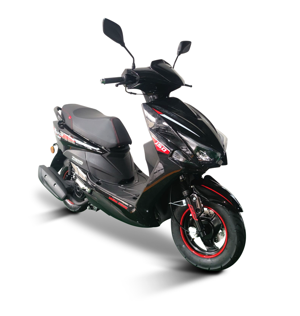 ZMOTO RAPID150 (Rojo con Negro)