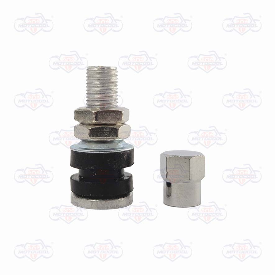 [1005327] Valvula llanta Radial Moto Standard Cromada