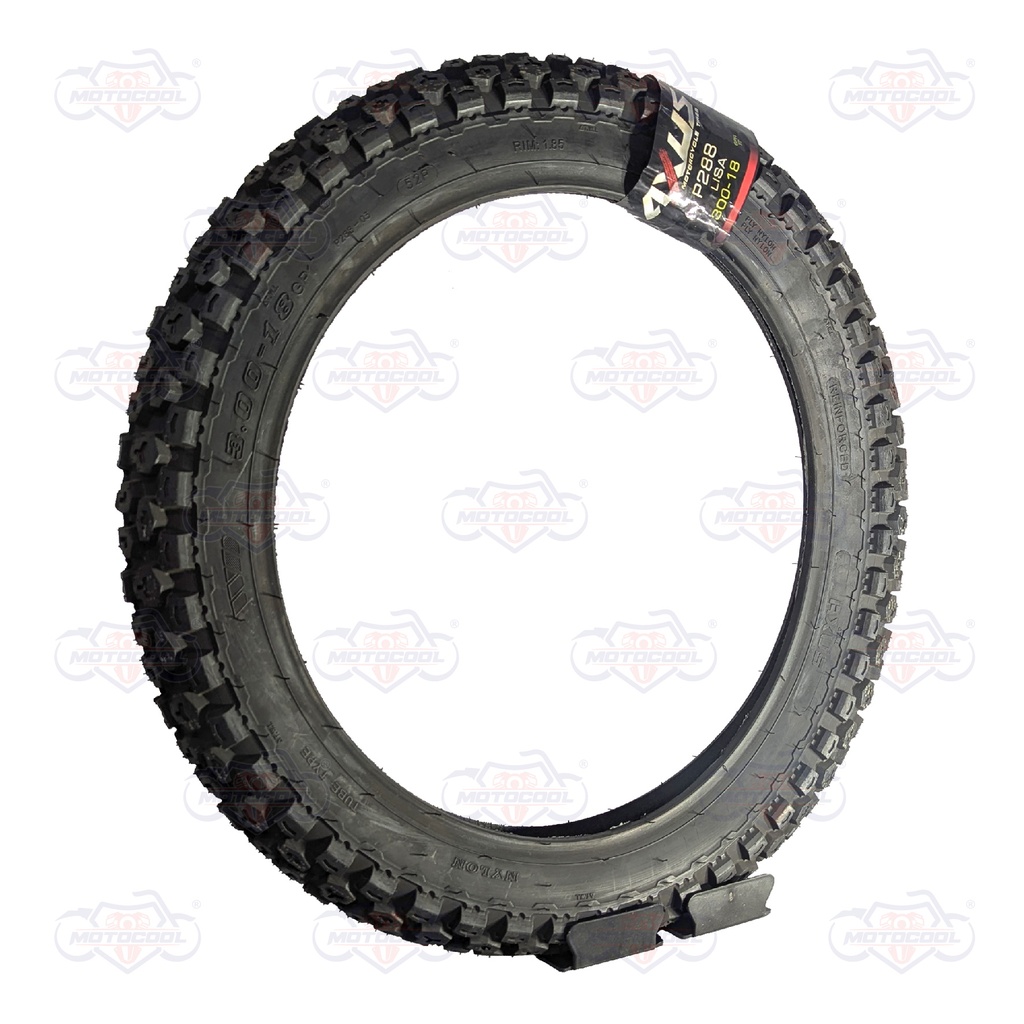 Llanta 3.00-18 AX288  TT 6PR DOBLE PROPOSITO