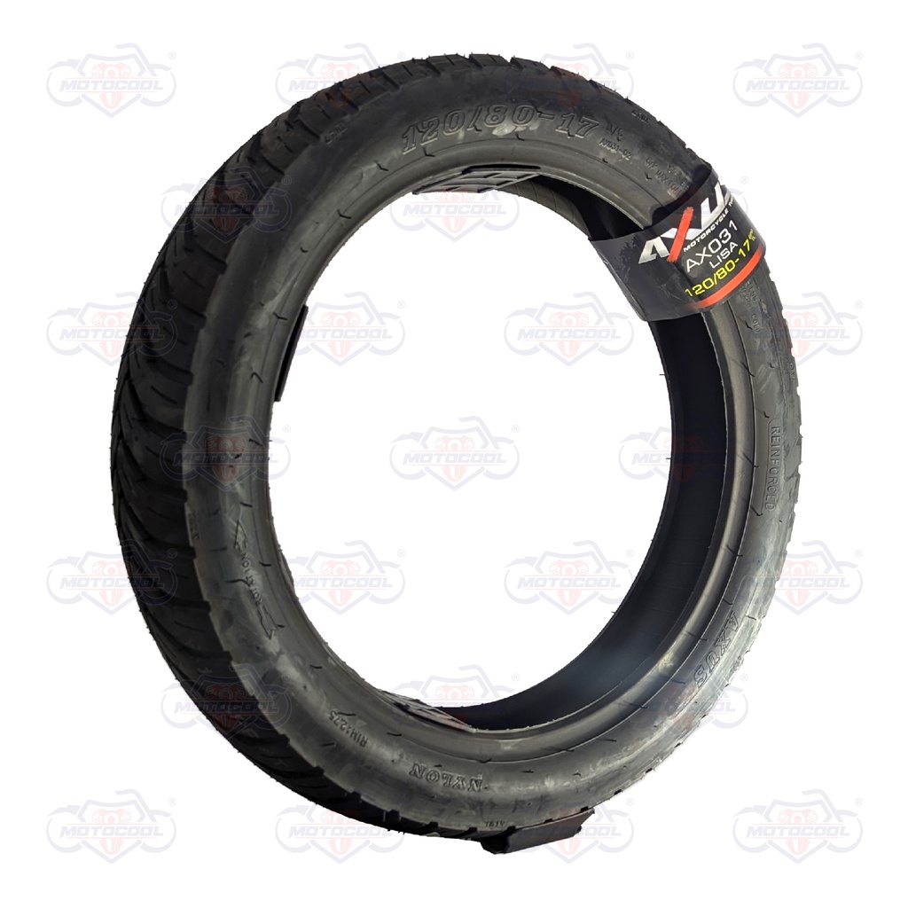 Llanta AXUS 120/80-17 Lisa AX031 6PR TL DEPORTIVA