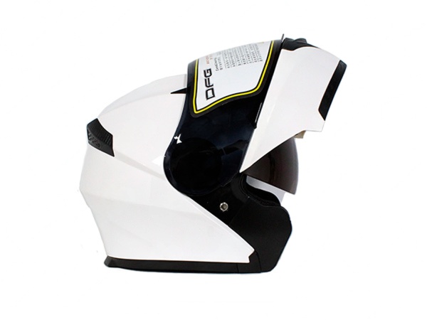 DFG BLACK MATTE FLIP UP HELMET