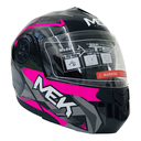Casco MEK MK759 ABATIBLE
MAGO 2 GRIS/MORADO Brillante