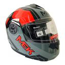 Casco MEK MK759 ABATIBLE
SPORT MAVRIC GRIS/ROJO Brillante