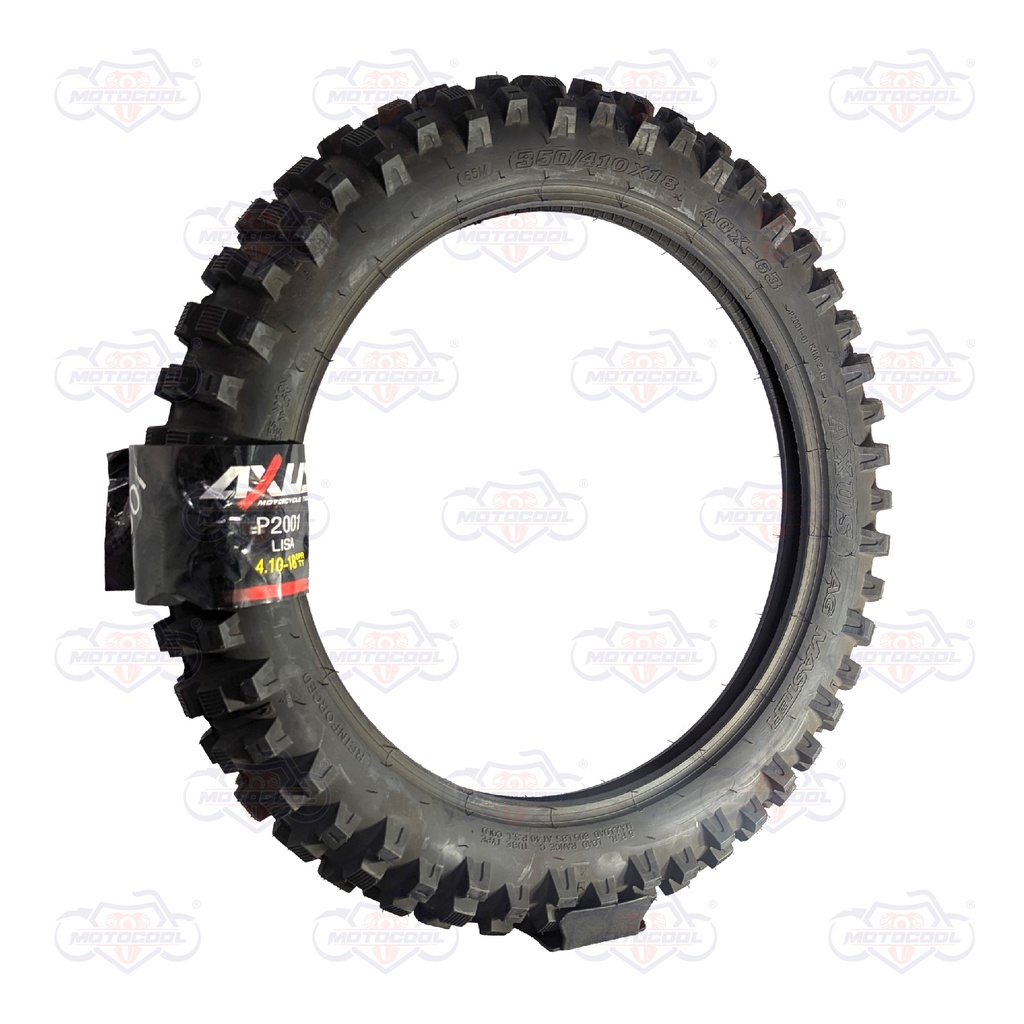 [LA1B-1519-21] Llanta AXUS 4.10-18 Doble Propósito AX2001 6pr TT DOBLE PROPOSITO CROSS