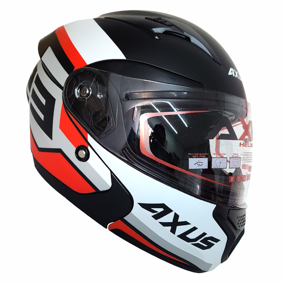 CASCO ABATIBLE SPORT 23 NEGRO/ROJO