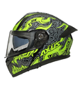 CASCO NIGHT NEGRO/VERDE