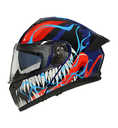 CASCO NIGHT AZUL/ROJO