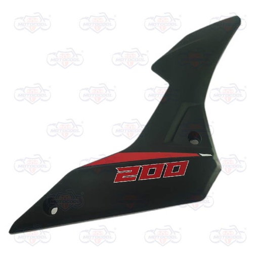 [VENOM200-F16-11/RJ] CARENADO NEGRO/ROJO DERECHO VENOM 200 VENOM200-F16-11/RJ