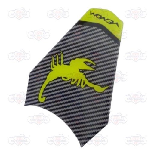 [VENOM200-F17-03/VR] STICKER #3 TANQUE NEGRO/VERDE  VENOM 200 VENOM200-F17-03/VR