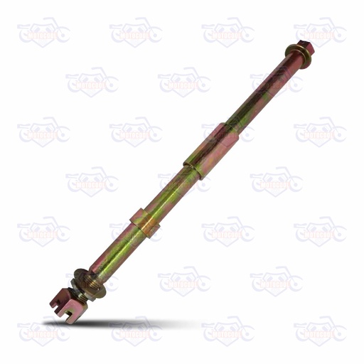 [RUNGA 250-F07-08] EJE RUEDA  DELANTERO COMPLETA RUNGA 250