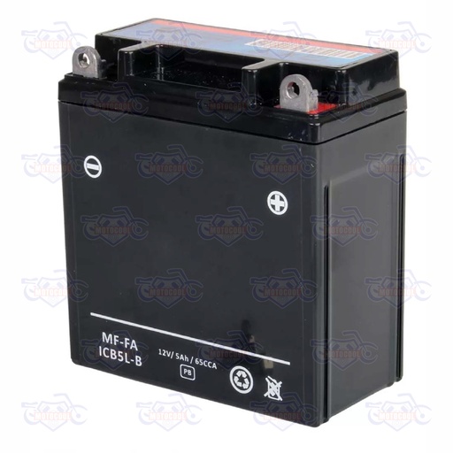 [F06010051 MAXX125] BATERIA MF-FA ICB5L-B MAXX125