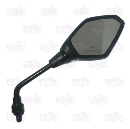 [F10010279] ESPEJO DER CON LOGO Y LEYENDA