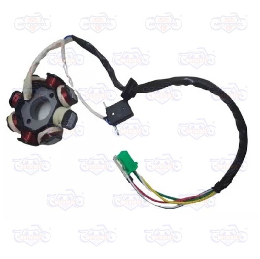 [3000010] BOBINA MAGNETO GY6/MD150T 125-150CC 8 C
