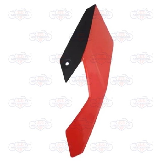 [F13011643] CUBIERTA DEC IZQ FARO NARANJA NEGRO