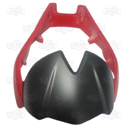 [F13011335] CUBIERTA FR ROJO Z NEGRO MATE