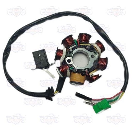 [E05010073] ESTATOR 8 BOBINAS