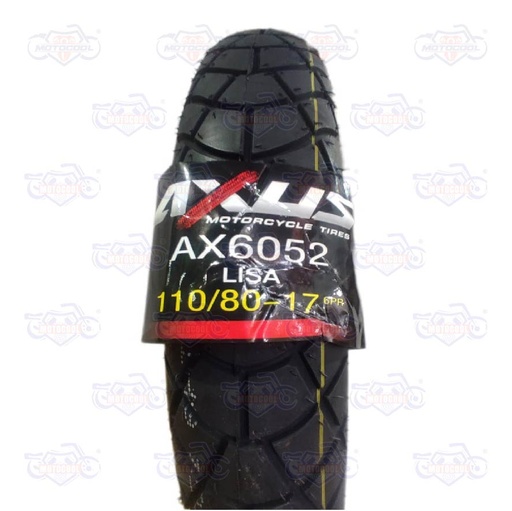 [LA1A-3128-21] LLANTA AXUS AX6052 110/80-17 LISA P 6PR DOBLE PROPOSITO