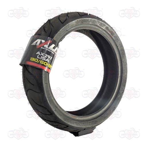 [LA1A-1601-21] LLANTA AXUS 130/60-13 AX297   6PR/TL CALLE