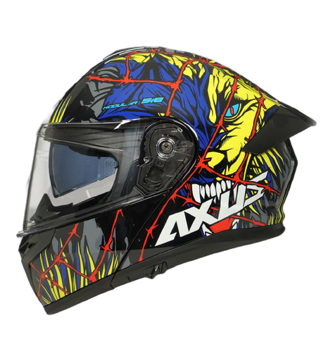 CASCO NIGHT AZUL/VERDE
